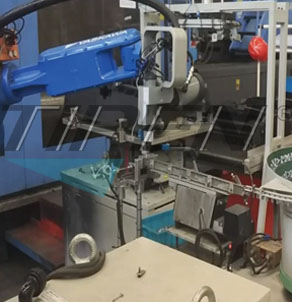 寧波機器人鉚螺（luó）母 A點取 料, B點自動鉚接螺母設備